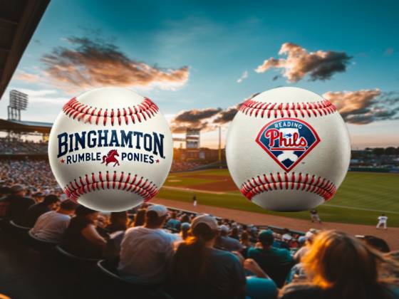 Reading Fightin Phils vs. Binghamton Rumble Ponies